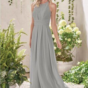 Jasmine Bridal Women's Women's Long Dess  Style#B193009  Size 20  Platinum NWT